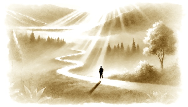 Människan spår, men…