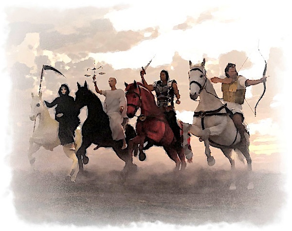 Vit häst – följs av eldröd, svart och gulblek